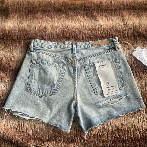 GRLFRND Helena Ripped Denim Shorts Acetone - Picture 3 of 9